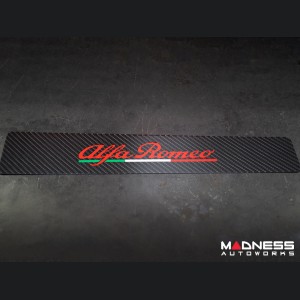 Alfa Romeo 4C Carbon Fiber Door Sills - w/ Alfa Romeo Logo